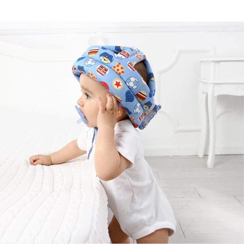 3-in-1 Baby Safety & Care Combo – Helmet, Fruit Pacifier & U-Shaped Brush