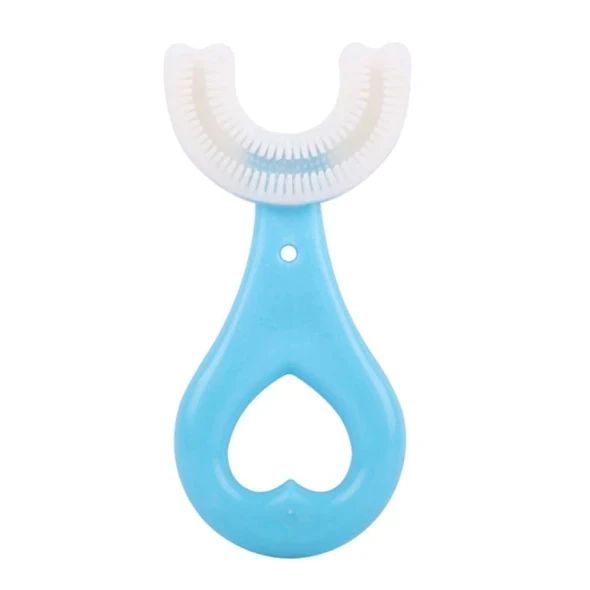 2-Piece U-Shaped Kids Brush