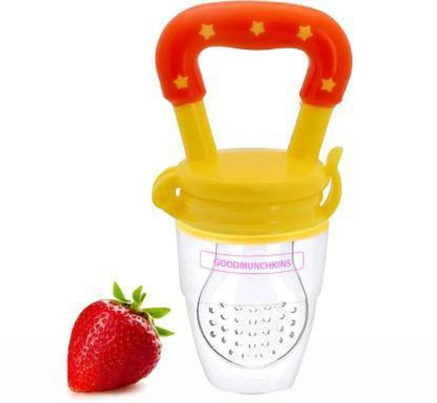 3-in-1 Baby Safety & Care Combo – Helmet, Fruit Pacifier & U-Shaped Brush